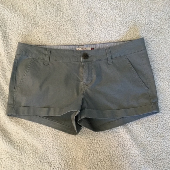 Pants - New gray cuffed shorts